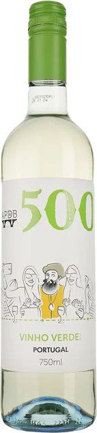 Вино 500 Vinho Verde напівсухе біле 9.5% 0.75 л